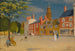 Le Green à Banbury - Joseph Edward Southall — weergave van het kunstwerk