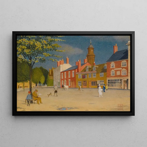 Joseph Edward Southall - The Green At Banbury.webp