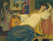 La Belle au bois dormant - Joseph Edward Southall — weergave van het kunstwerk