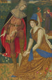 La jeune fille brune - Joseph Edward Southall — weergave van het kunstwerk