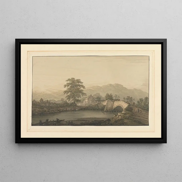 Joseph Farington - No Entrance to Keswick Bridge.webp