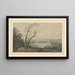Vue à travers Windermere vers la Grande Île - Joseph Farington — ingelijst kunstwerk aan de muur