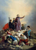 Monseigneur Affre sur la barricade faubourg Saint-Antoine actuels 11e et 12e arrondissements le 26 juin 1848 - Joseph Félon — weergave van het kunstwerk