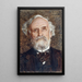 Portret van Albert Ribot 1842-1923 politicus - Joseph Félix Bouchor — ingelijst kunstwerk aan de muur