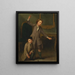 portret van twee jongens, waarschijnlijk Joseph en John Joseph Nollekens - Joseph Francis Nollekens — ingelijst kunstwerk aan de muur