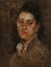 Portret van een vrouw - Joseph Frank Currier — weergave van het kunstwerk