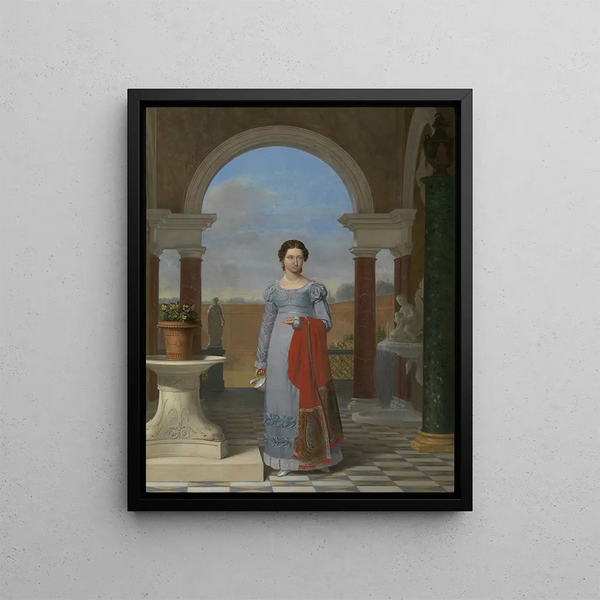 Joseph Franois Ducq - Portrait of Colette Versavel Wife of Isaac J de Meyer.webp