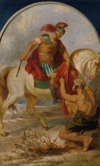 Joseph Hasslwander - Der heilige Martin mit dem Bettler.webp