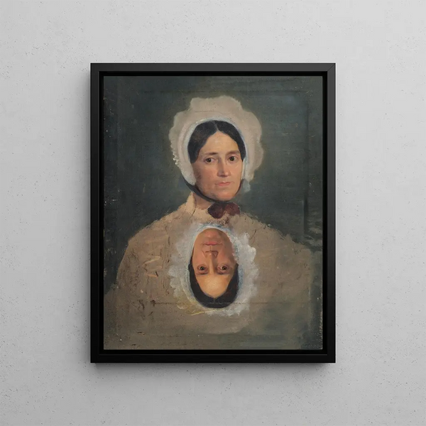 Joseph Hasslwander - Zwei Frauenkopfstudien.webp