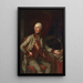 Portret van Jozef II - Joseph Hickel — ingelijst kunstwerk aan de muur