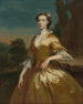 Portret van mevrouw Joshua Iremonger - Joseph Highmore — weergave van het kunstwerk