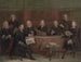 Studie voor een groepsportret - Joseph Highmore — weergave van het kunstwerk