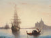 Venetië - Joseph Hippolyte Aussandon — weergave van het kunstwerk