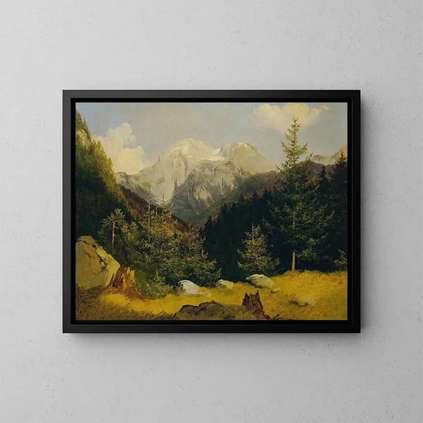 Le Haut Gll - Joseph Holzer — framed artwork on a wall