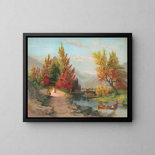 Joseph Hoover - Autumn on the Lehigh.webp