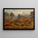 Belle du village et belle du cottage - Joseph Lee — ingelijst kunstwerk aan de muur