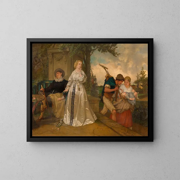 A contrast - Joseph Lies — framed artwork on a wall