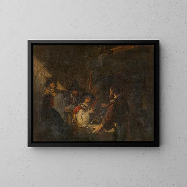 Episode in Rembrandt's Life - Joseph Lies — framed artwork on a wall