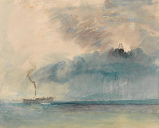 Joseph Mallord William Turner - A Paddlesteamer in a Storm.webp