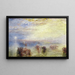 Approche van Venetië - Joseph Mallord William Turner — ingelijst kunstwerk aan de muur
