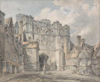 Joseph Mallord William Turner - Christ Church Gate Canterbury.webp