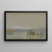 Vissersboten in de Haven van Le Havre - Joseph Mallord William Turner — ingelijst kunstwerk aan de muur