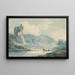 Rocher d'Ilam, Dovedale, Derbyshire - Joseph Mallord William Turner — ingelijst kunstwerk aan de muur