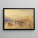 Lucerne vanaf het meer - Joseph Mallord William Turner — ingelijst kunstwerk aan de muur