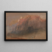 Luxemburg - Joseph Mallord William Turner — ingelijst kunstwerk aan de muur