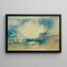 Lyme Regis, Dorsetshire, Engeland - Joseph Mallord William Turner — ingelijst kunstwerk aan de muur
