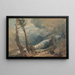 Zee van ijs in de vallei van Chamonix, Zwitserland - Joseph Mallord William Turner — ingelijst kunstwerk aan de muur