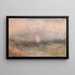 Op de Noordkaap - Joseph Mallord William Turner — ingelijst kunstwerk aan de muur
