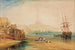 Stad en kasteel van Scarborough in de ochtend, jongens die krabben vangen - Joseph Mallord William Turner — weergave van het kunstwerk