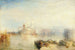 La Dogana en Santa Maria della Salute - Joseph Mallord William Turner — weergave van het kunstwerk