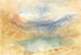 Le Lungernsee bij maanlicht Zwitserland - Joseph Mallord William Turner — weergave van het kunstwerk