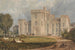 Uitzicht op Hampton Court Hertfordshire vanuit het noordwesten - Joseph Mallord William Turner — weergave van het kunstwerk