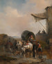De rustplaats - Joseph Moerenhout — weergave van het kunstwerk