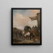 De rustplaats - Joseph Moerenhout — ingelijst kunstwerk aan de muur