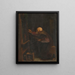 van Titien die zijn laatste werk schildert - Joseph Nicolas Robert-Fleury — ingelijst kunstwerk aan de muur