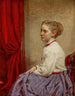 portret van Amelia G. Studley - Joseph Oriel Eaton — weergave van het kunstwerk