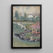 Concert de fanfare - Joseph Pennell — ingelijst kunstwerk aan de muur