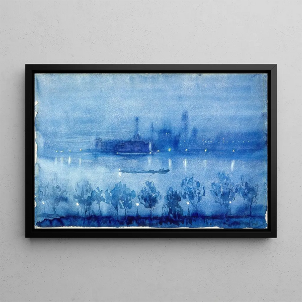 Joseph Pennell - Blue Night London.webp