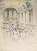 Hall de la gare Grand Central - Joseph Pennell — weergave van het kunstwerk