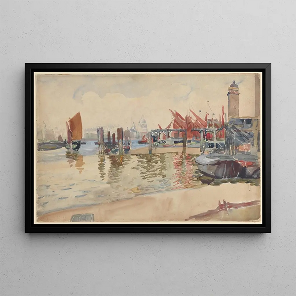 Joseph Pennell - View Of London.webp