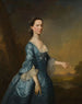 portret van mevrouw Hannah Maria Edmunds née Offley - Joseph Samuel Webster — weergave van het kunstwerk