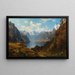 Urnersee - Joseph Schoyerer — framed artwork on a wall