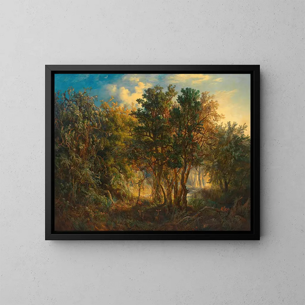 Tropical Forest of Australia - Joseph Selleny — framed artwork on a wall