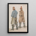 Twee vissers gezien van achteren - Joseph Stannard — weergave van het kunstwerk