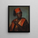Portret van een Oriëntalist - Joseph Stöcker — ingelijst kunstwerk aan de muur