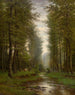 beek in het bos - Joseph Van Luppen — weergave van het kunstwerk